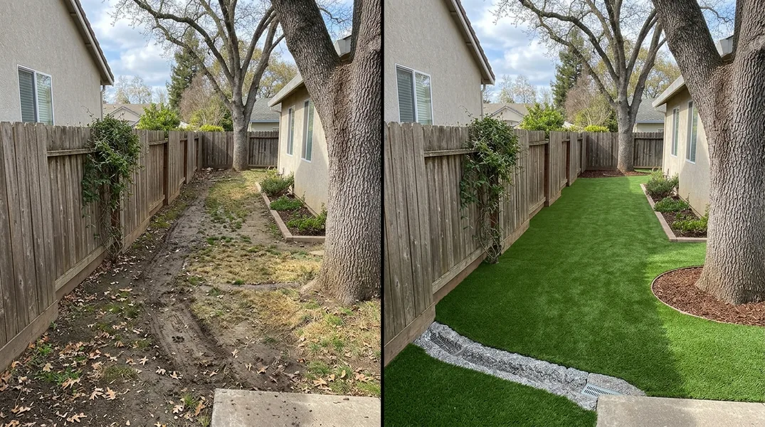 Artificial Grass on Sacramento Clay and Foothill Granite: Base Prep and Winter Drainage