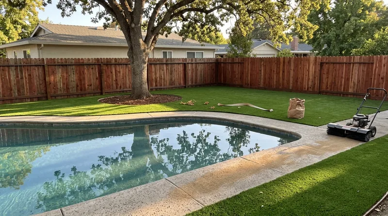 Pool Surround Turf Sacramento
