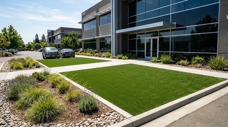 Commercial Artificial Grass Installation Sacramento