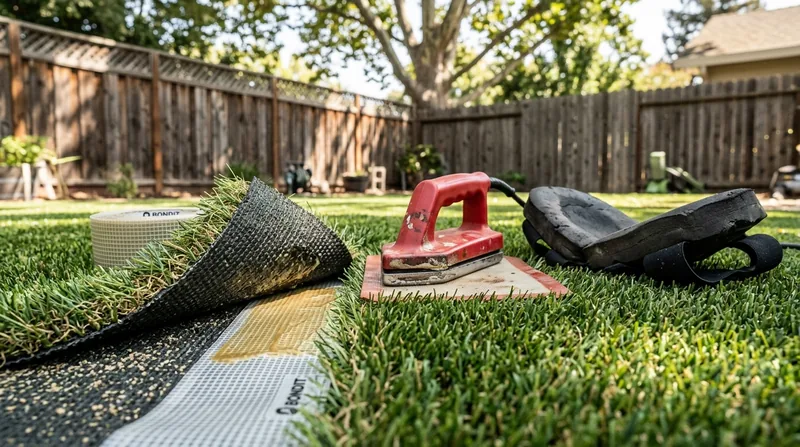 Turf Repair & Seam Repair Sacramento